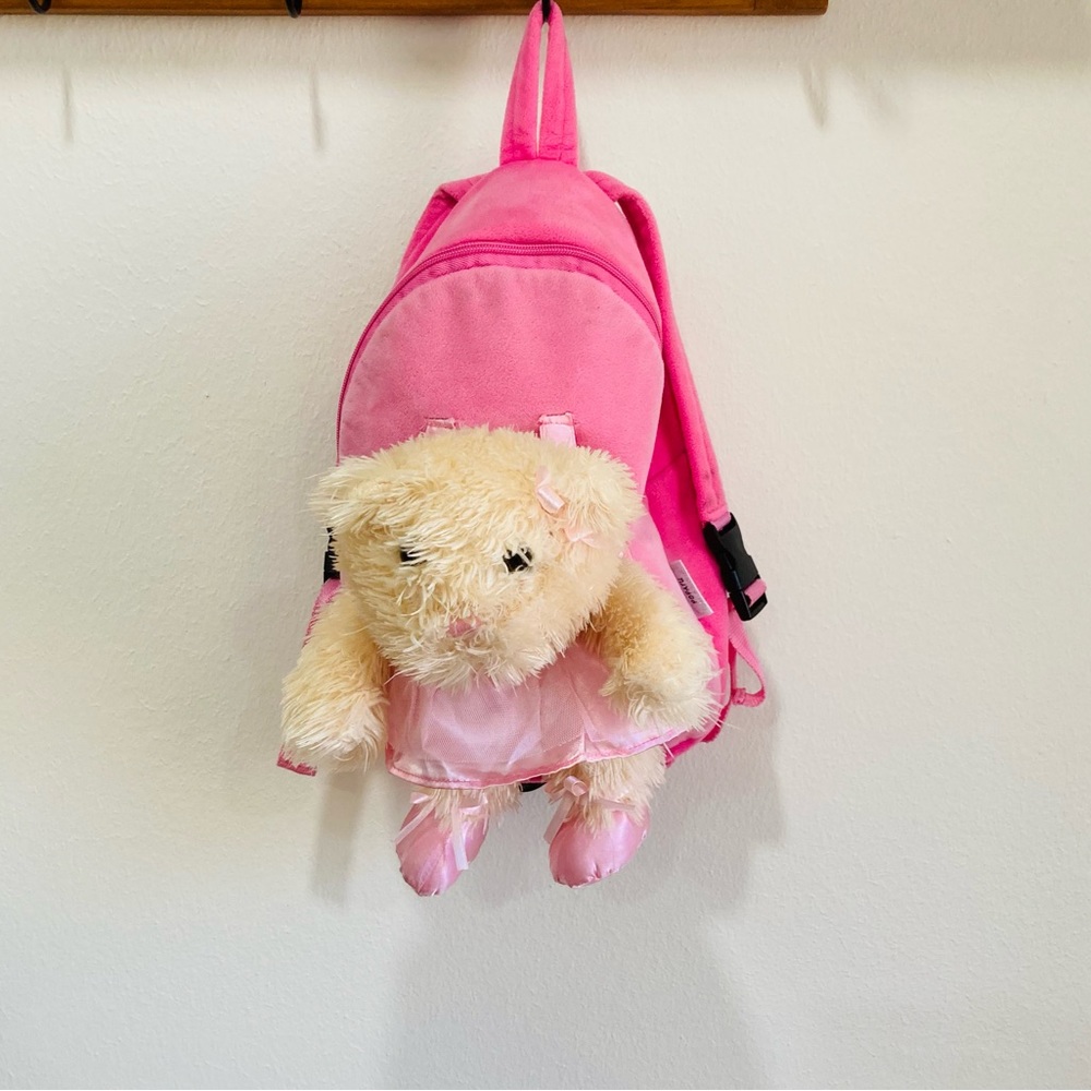 Popatu Kids Backpack With Bear
